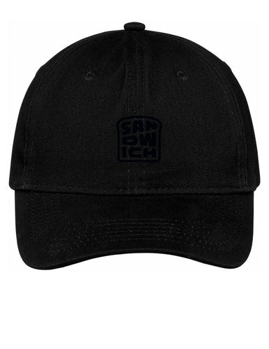 Black Hat with Black Logo