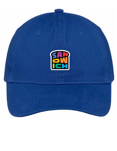 Royal Blue Hat with Rainbow Logo